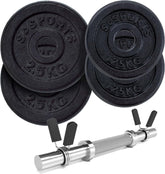 Halterschijven - Halterset- 30 mm - Gietijzer - 10 kg - ScSPORTS®