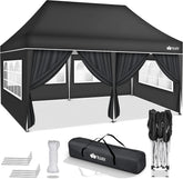 Tillvex® Partytent - 3x6m - Paviljoen - Easy Up - Antraciet