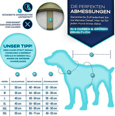 Hondenjas - Hondentrui - Winter - XL - Groen - TRESKO®