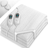 Elektrische onderdeken - Warmtedeken - 1 persoons - 160x140 cm - Wit - Sinnlein®