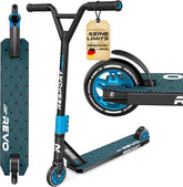 Stuntstep - Voor kinderen en volwassenen - Vouwbaar - Blauw - RE:SPORT