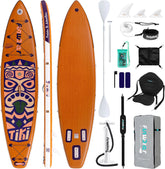 Sup Board - Opblaasbaar Paddle Board - 160 kg - Oranje - FunWater
