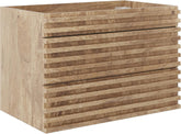 Wastafelkast - Wastafelmeubel - Wastafelonderkast - 75 cm - Bruin - UEV