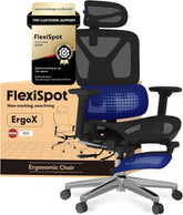 Ergonomische Bureaustoel - Office Chair - Gamestoel - Volwassenen - Zwart - C7B Lite PRO - FLEXISPOT