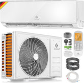 Split Unit Airco - Airconditioning - Warm & Koud - 12000 BTU - Wit - KESSER®