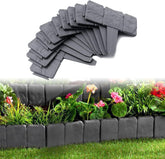 Borderrand - Gazonrand - Tuinrand - 10m - Antraciet - UISEBRT