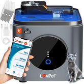 Drinkfontein Kat - Waterfontein Kat - Kattenfontein - 3,5L - Grijs - LOVPET®