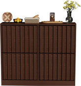 Schoenenkast - Schoenenrek - 102x24x86,5 cm - Bruin - UEV