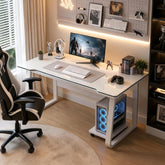 XUEGW Gamingbureau, computerbureau, 80x50cm, kunstzinnig bureau voor studenten, modern, eenvoudige stijl, pc, hout, geschikt, draagbaar bureau voor thuis, kantoor