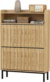 Schoenenkast - Schoenenrek - 117x80x24 cm - Bruin - UEV