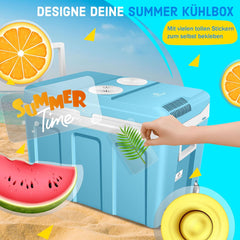 Koelbox Elektrisch – 12V en 230 volt - Coolbox - Frigobox - 40L – Blauw