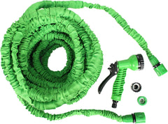 Flexibele Tuinslang - Inc. sproeikop - 45 meter - Groen