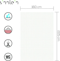 Antislip ondertapijt - Anti slip mat - Antislip onderkleed - 160x225 cm - Sinnlein