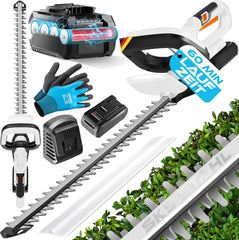 MASKO® Accu Heggenschaar - 57cm snijlengte - Wit