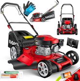 KESSER® Grasmaaier Benzine - 51cm - 65L opvangbak - Rood