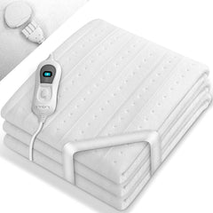 Sinnlein® Elektrische deken - Warmtedeken - 150x80cm - Wit