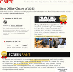 Ergonomische Bureaustoel - Office Chair - Gamestoel - Volwassenen - Zwart - C7B - FLEXISPOT