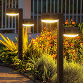 Solar Pathway Lights Outdoor, 4 Pack Bright Dual-Head Solar Lights Outdoor Waterdicht, Auto aan/Uit Solar Garden Lights Zonne-energie voor Tuin Patio Loopbrug Oprit Buiten Landschap Decor