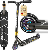 Stuntstep - Voor kinderen en volwassenen - Vouwbaar - Zwart - RE:SPORT