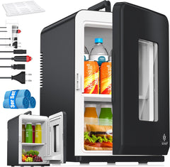 KESSER® Mini-koelkast - 15 Liter - 5-65°C - Zwart