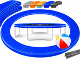 KESSER® - Trampoline randbescherming Ø427 cm, 30 cm breed, 100% UV-bestendig, scheurvast, veerbescherming incl. strandbal