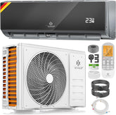 Split Unit Airco - Airconditioning - Warm & Koud - 12000 BTU - Antraciet - KESSER®