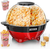 KESSER® Popcornmachine - Popcornmaker - 800W - 5,5L - Rood