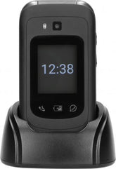 Senioren telefoon - Senioren mobiele telefoon - Senioren GSM - Zwart - Fysic F25 •