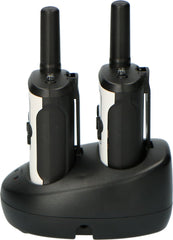 Alecto FR-175 - Walkie Talkie voor kinderen en volwassenen - Set van 2 stuks - Bereik tot 7 km - Wit •
