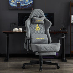 Ergonomische Bureaustoel - Office Chair - Gamestoel - Volwassenen - Grijs - ANDYOU