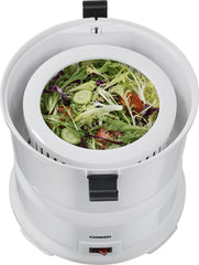 Melissa Elektrische Aardappelschiller - 85W - Aardappelschrapmachine met slacentrifuge - 16220008 - Wit •