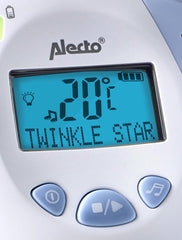 Alecto DBX-88 ECO - Full Eco DECT Babyfoon met Display - Blauw
