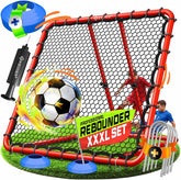 KESSER® Voetbal Rebounder - Kickback - Tchouk - 128x128cm - Rood •