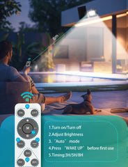 Solar wandlamp buiten - Tuinverlichting - Buitenverlichting - Zwart - Aigostar