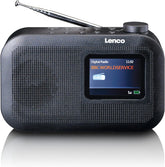 Radio op batterijen - Draagbare radio - DAB+ & FM - Zwart - Lenco - PDR-026