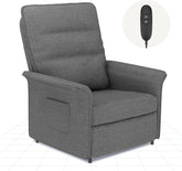 Fauteuil met armleuning - Relaxfauteuil - Relaxstoel - Elektrisch - Lichtgrijs - FLEXISPOT