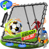KESSER® Voetbal Rebounder - Kickback - Tchouk - 128x128cm - Grijs