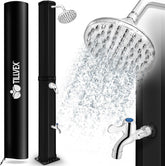 Buitendouche - Tuindouche - Zonneenergie - 60L - Zwart - Tillvex