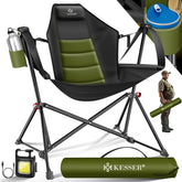 KESSER® Campingstoel - Visstoel - Vouwstoel - Khaki