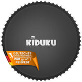 Springmat - Springdoek - Trampoline - 305cm/72 oogjes - Zwart - KIDUKU