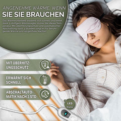 Sinnlein® Elektrische deken - Warmtedeken - 150x80cm - Wit