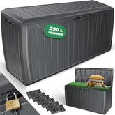 KESSER® Opbergbox 290L - Inklapbaare - Tuinkist - Antraciet