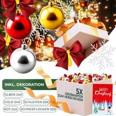 KESSER Kerstslinger 10 m met verlichting, 200 leds, timer, led-ketting, 8 lichtmodi, kerstverlichting, kerstdecoratie voor binnen en buiten, dennenslinger incl. afstandsbediening + decoratieve