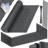 KESSER® Balkonscherm - Zichtdoek - Balkondoek - 90x400cm