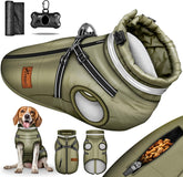 Hondenjas - Hondentrui - Winter - S - Groen - TRESKO®