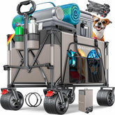 KESSER® Bolderkar - Opvouwbaar - Bolderwagen - Beige