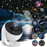 Sterrenhemel projector - Galaxy projector - Sterrenhemel lamp - Wit - Mexllex