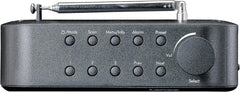 Radio op batterijen - Draagbare radio - DAB+ & FM - Zwart - Lenco - PDR-026
