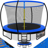 Trampoline - Met veiligheidsnet - 366 cm - Tot 150 kg - Blauw - KESSER®