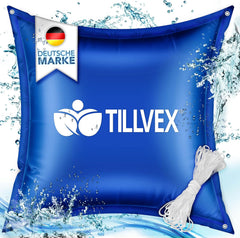 Zwembad kussen - Luchtkussen zwembad - 120x120 cm - Blauw - Tillvex®